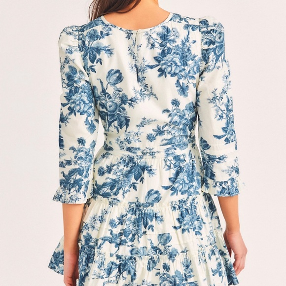 LoveShackFancy Lienzo Mini Dress - Picture 2 of 11